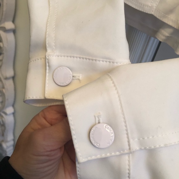 Calvin Klein nwot crop ruffle jacket - Picture 5 of 9